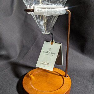 Wood & Glass Pour-Over Coffee Maker